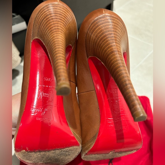 Authentic Christian Louboutin Brown - Picture 5 of 5
